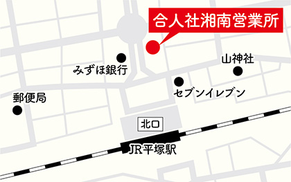 株式会社合人社計画研究所　岡山支店地図